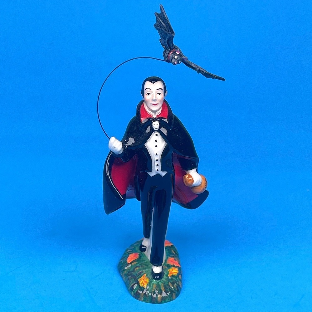 Department 56 Vampire's Best Friend Halloween Count Dracula Figurine Bat 54709